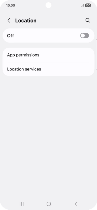Press the indicator to turn the function on or off. Press the indicator to turn the function on or off.