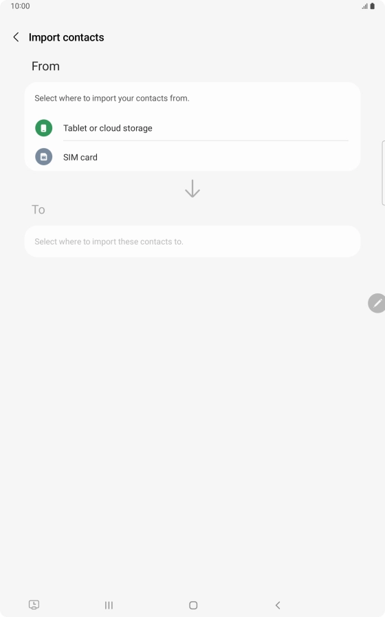 Press the name of the SIM.