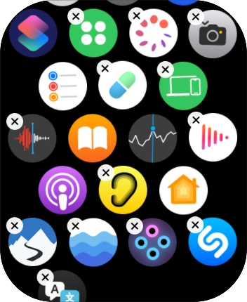 Press the delete icon next to the required app. Press the delete icon next to the required app.