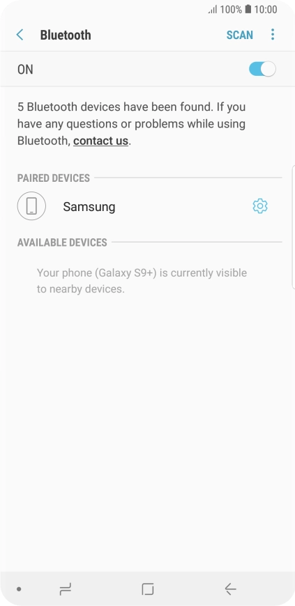 Press the Home key to return to the home screen. Press the Home key to return to the home screen.