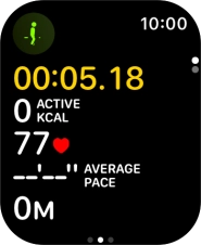 Slide your finger right starting from the left side of the screen.