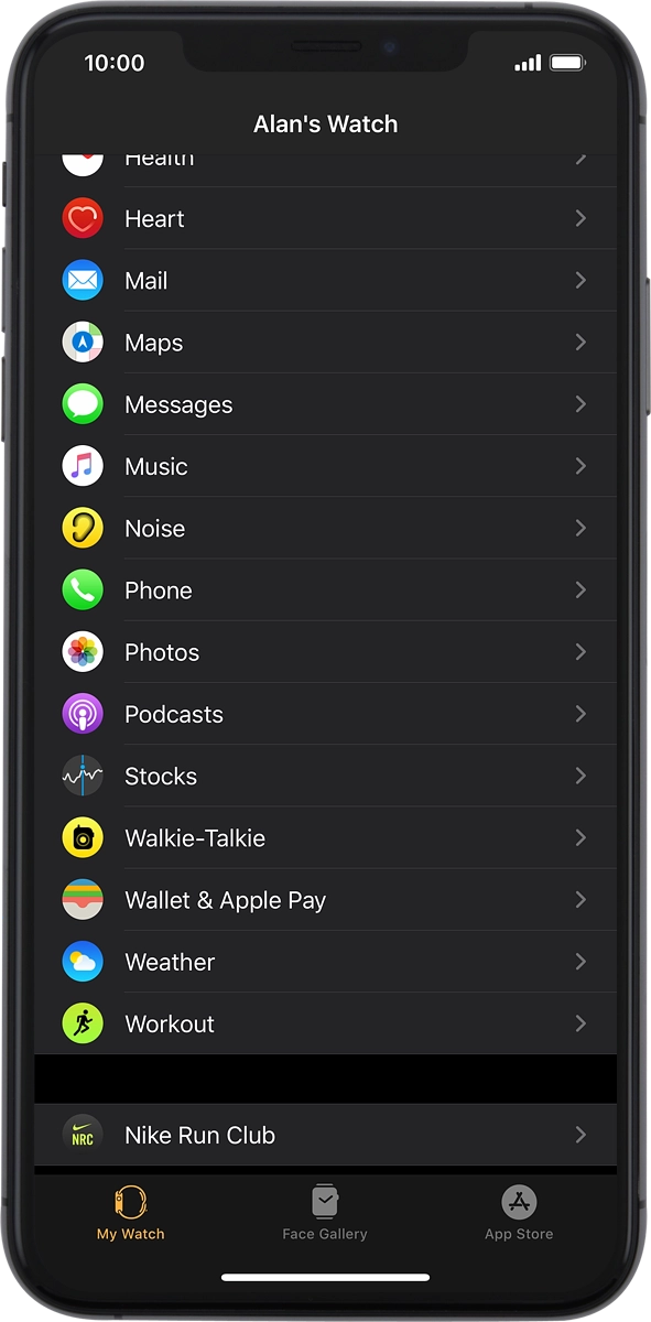 On your phone: Press Music.