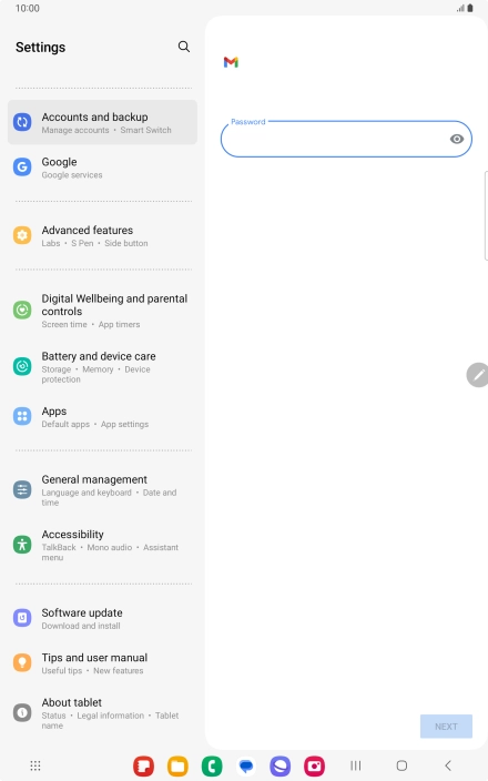 Press the field below Press the field below