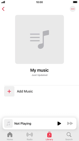 Press Add Music.
