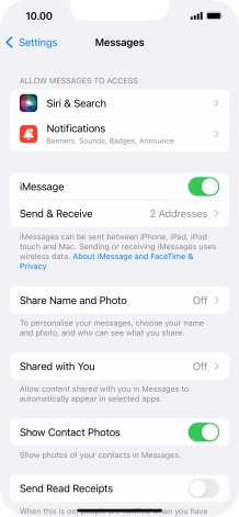 Slide your finger upwards starting from the bottom of the screen to return to the home screen.