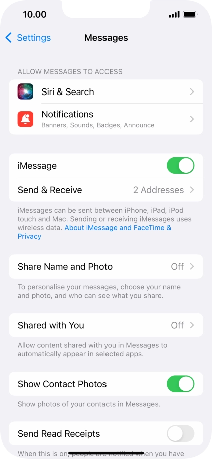 Slide your finger upwards starting from the bottom of the screen to return to the home screen.
