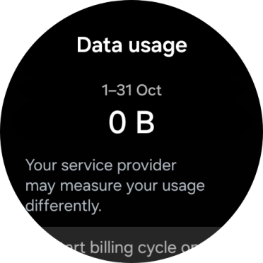 The total data usage is displayed.