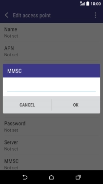 Key in http://pxt.vodafone.net.au/pxtsend and press OK.