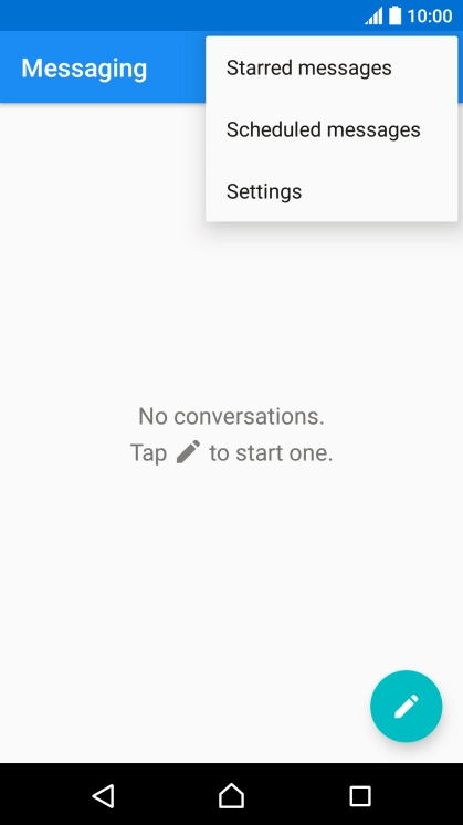 Press Settings. Press Settings.