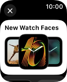 Turn the Digital Crown to see the different watch faces.