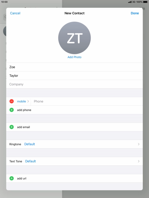 Press Phone and key in the required phone number. Press Phone and key in the required phone number.
