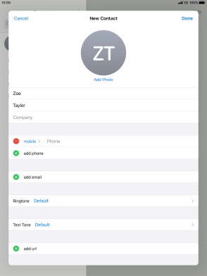 Press Phone and key in the required phone number. Press Phone and key in the required phone number.