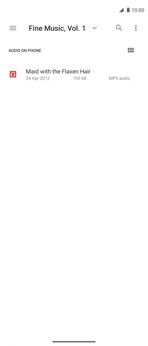 Press the required ring tone to add it to the list of ring tones.