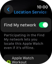 Press the Digital Crown several times to return to standby mode.