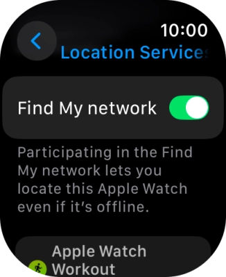 Press the Digital Crown several times to return to standby mode.