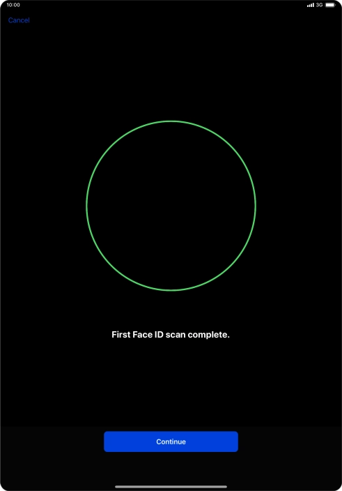 Press Continue. Press Continue.