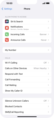 Press Show My Caller ID.