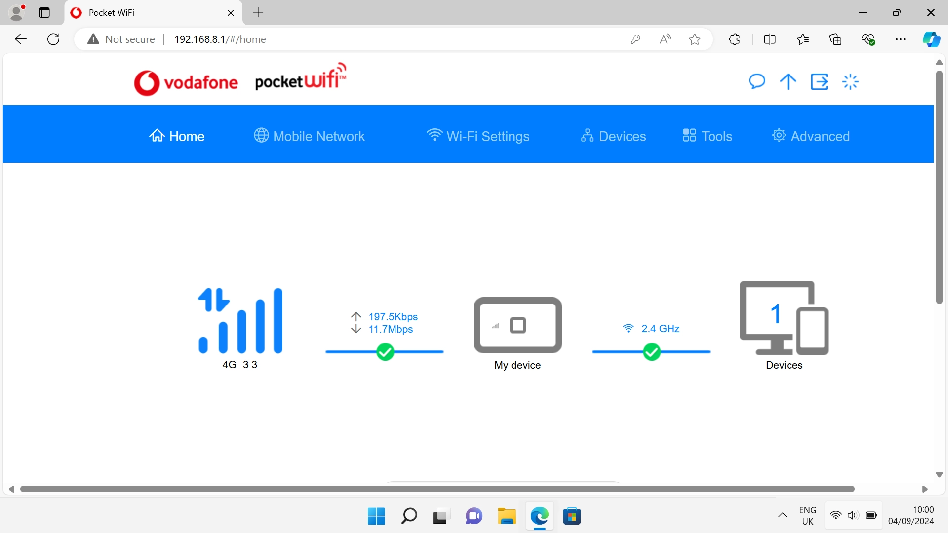 Click Mobile Network.