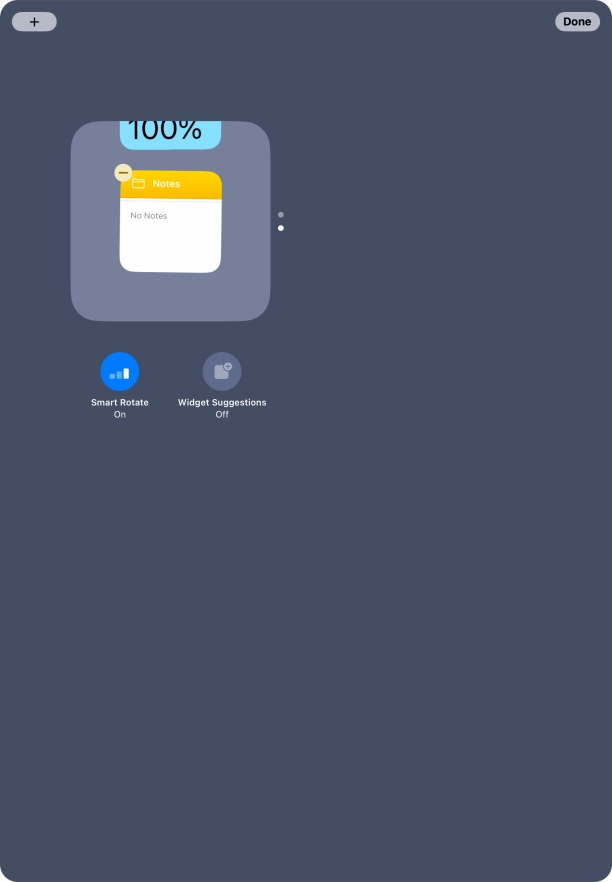 Press Smart Rotate to turn the function on or off.