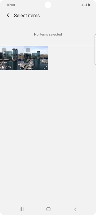 Press the required picture.