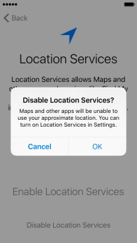 If you turn off the function, press OK.