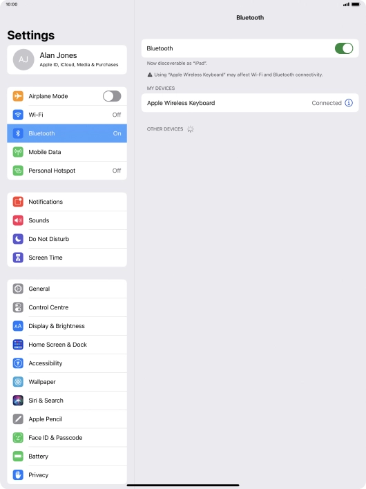 Slide your finger upwards starting from the bottom of the screen to return to the home screen.