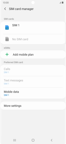 Press Add mobile plan.