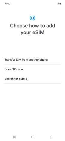 Press Scan QR code. Press Scan QR code.