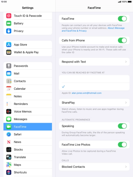 Press the indicator next to Press the indicator next to