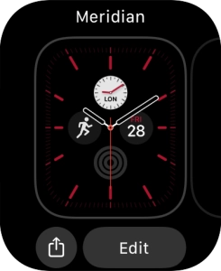 Slide your finger left on the screen.