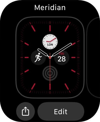 Slide your finger left on the screen.