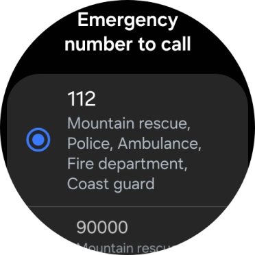 Press the required setting. Press the required setting.