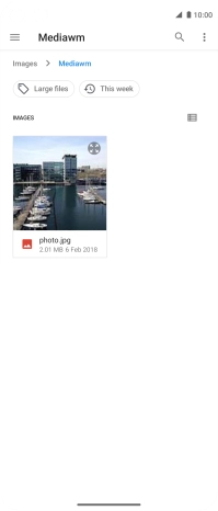 Press the required picture.