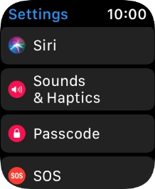 Press Siri.