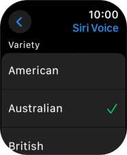 Follow the instructions on the screen to select the required settings.