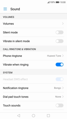 Press Phone ringtone.