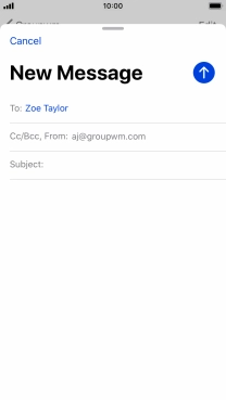 Press the field next to 