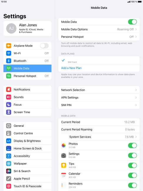 Press Add a New Plan.