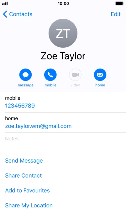 Press the required number.