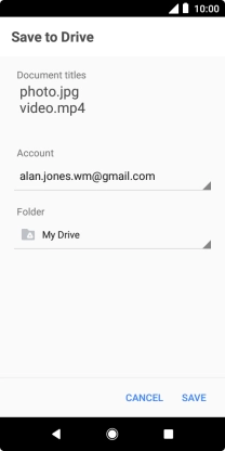 Press the field below 