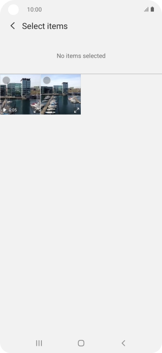 Press the required picture.