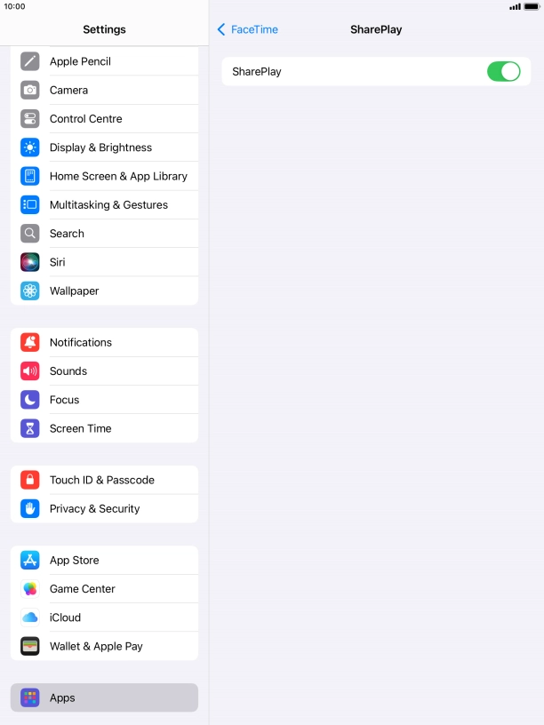 Press the indicator next to Press the indicator next to