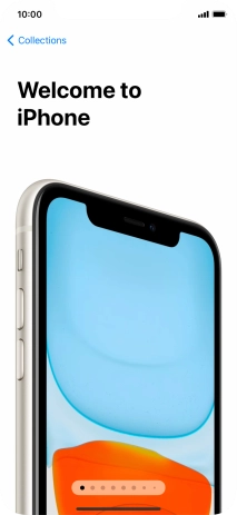 Slide your finger upwards starting from the bottom of the screen to return to the home screen.