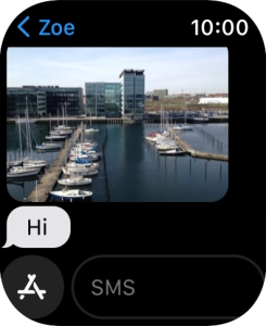 Press Text Mess... and record the message.