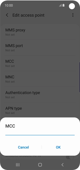 Key in 505 and press OK. Key in 505 and press OK.