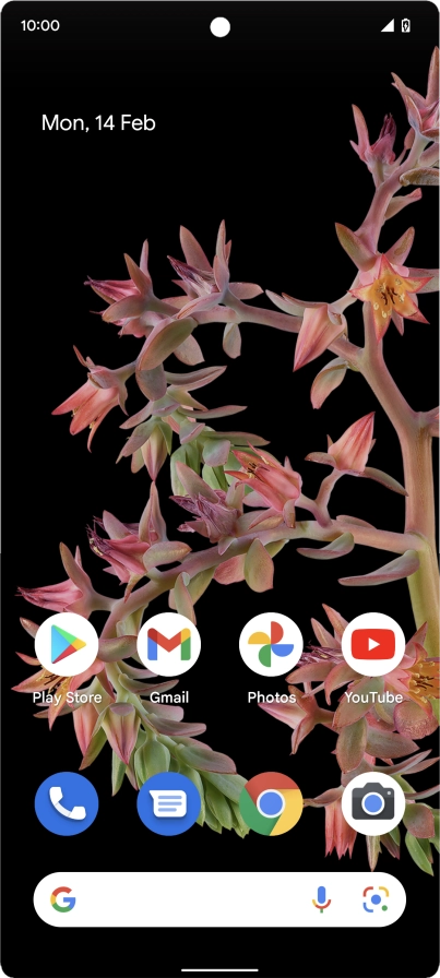 When the battery charging icon is displayed, the battery is charging. When the battery charging icon is displayed, the battery is charging.
