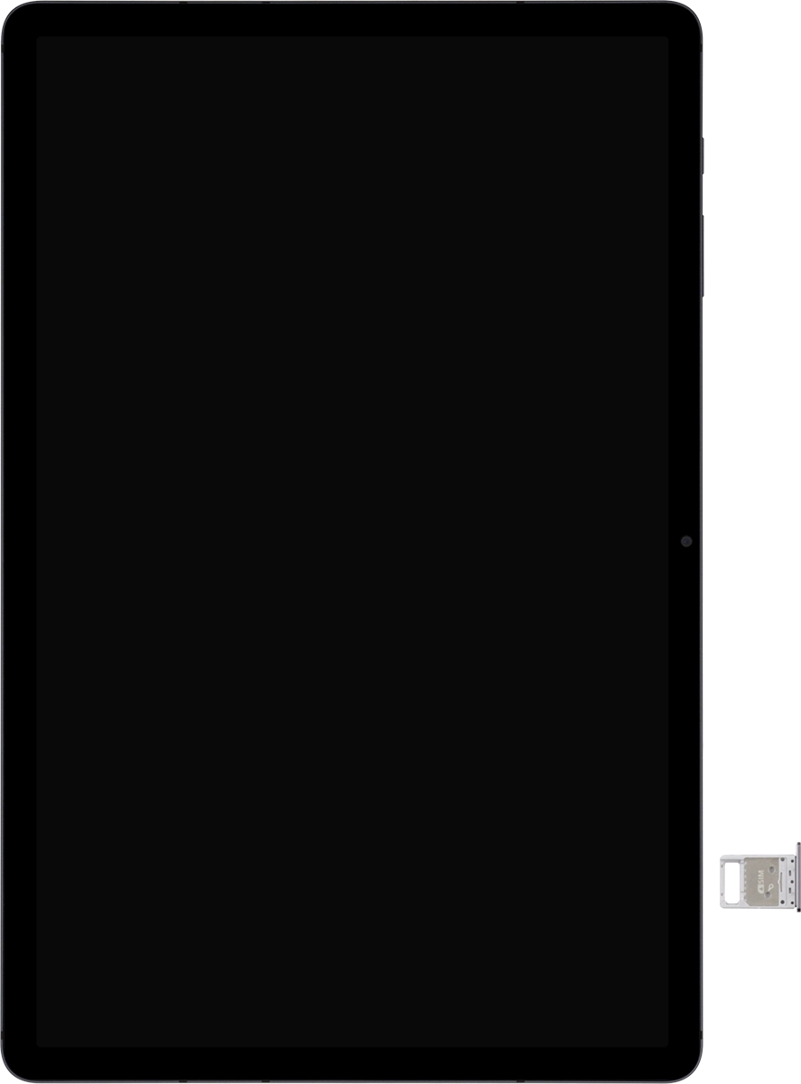 Place your SIM as shown in the SIM holder.