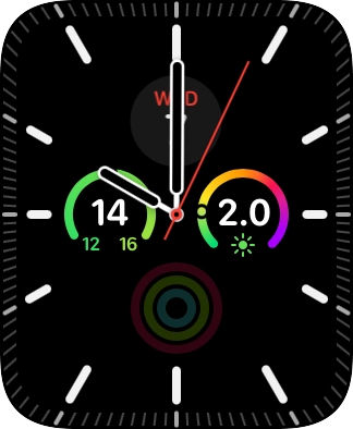 Slide your finger upwards starting from the bottom of the screen.