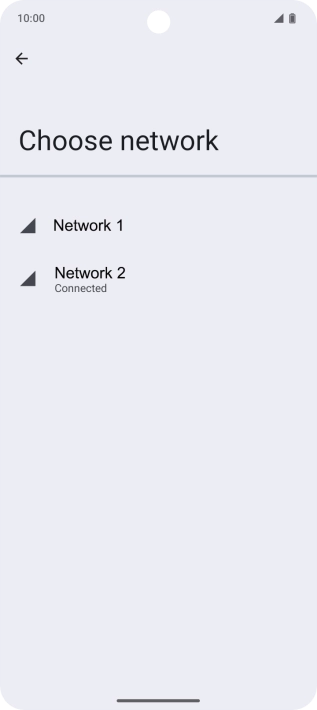 Press arrow left. Press arrow left.