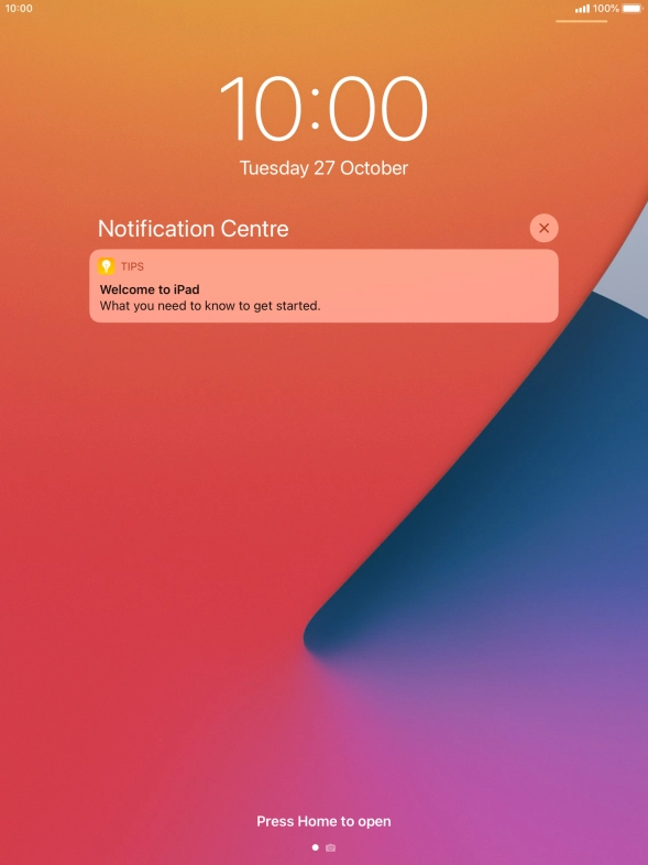 Press the required notification and follow the instructions on the screen to use the selected function. Press the required notification and follow the instructions on the screen to use the selected function.